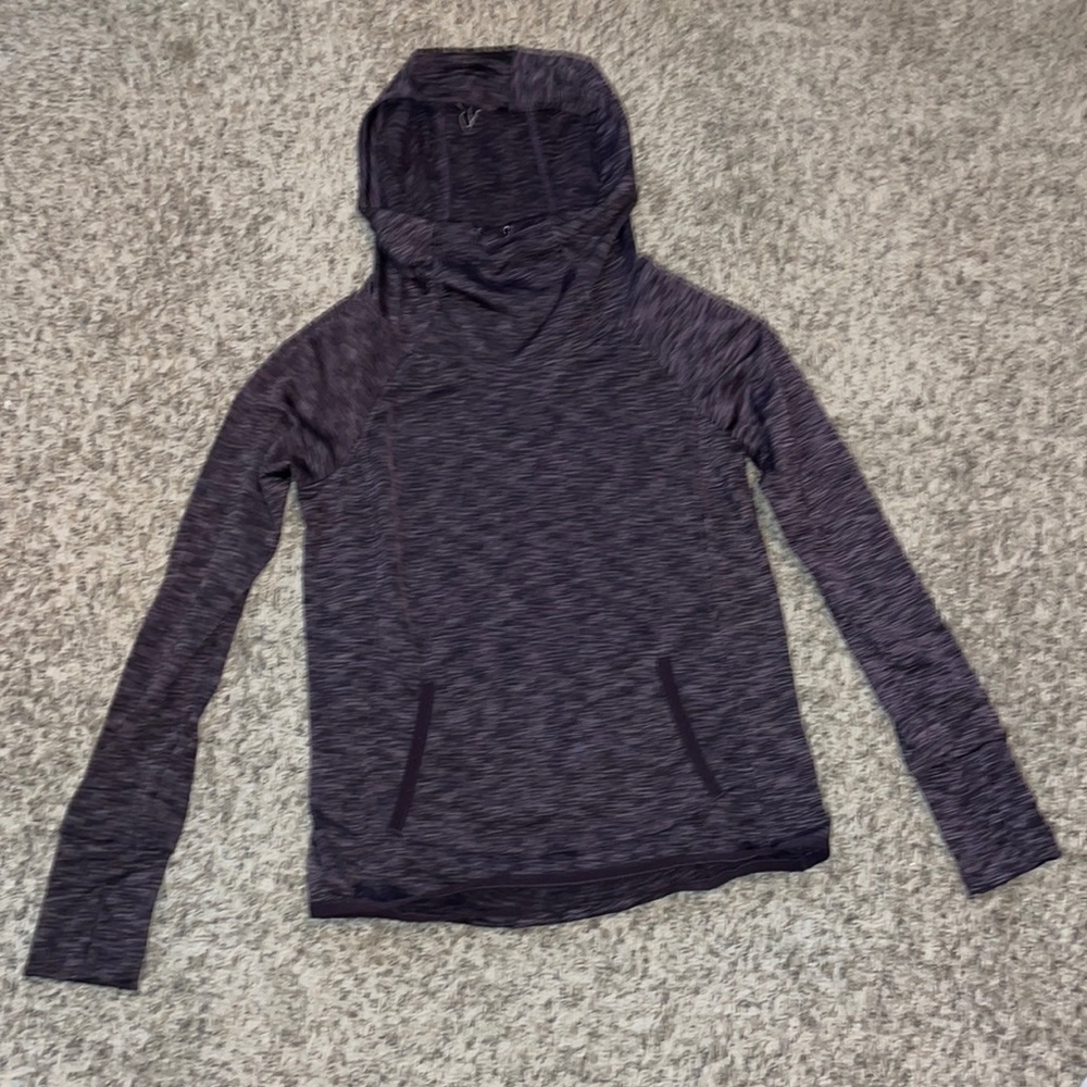 Turtle neck hoodie long sleeve